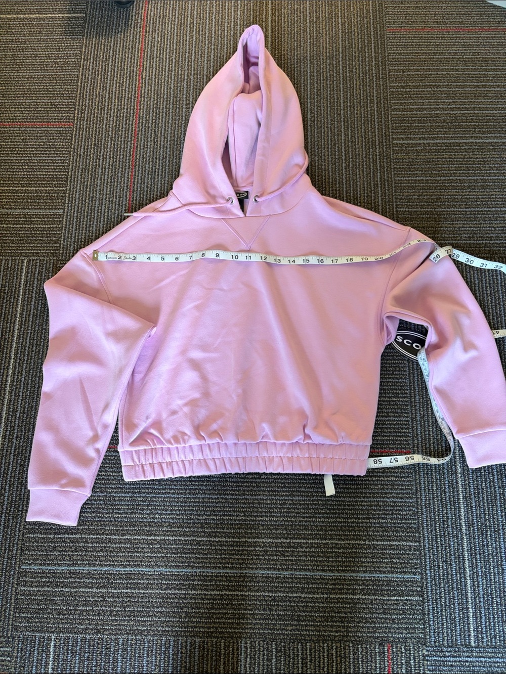 Women’s Lavender Scoop-Neck Pullover Hoodie by